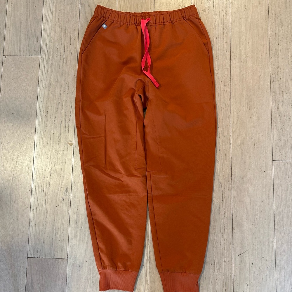 FIGS Orange Jogger Pants - XS/S. Worn once!
